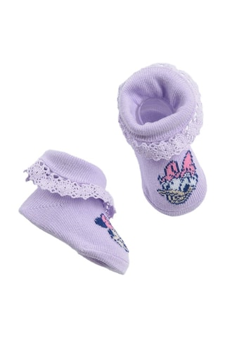 Chaussettes Minnie et Daisy Disney - Mauve
