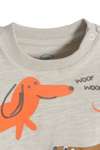 T-shirt - Gris chiné