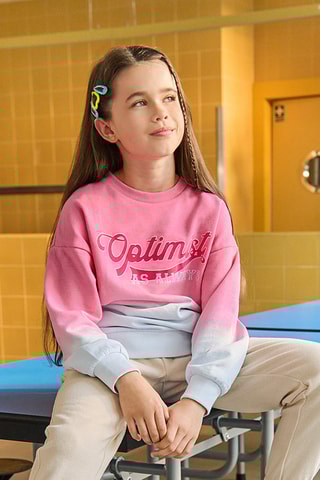 Sweat dip and dye - Rose et ciel