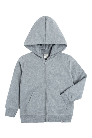 Sweat à capuche - Gris chiné