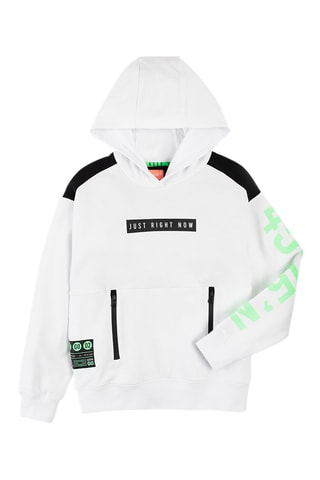 Sweat à capuche - Blanc