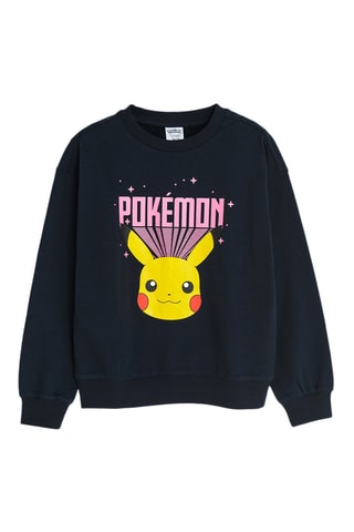 Sweat Pikachu Pokémon - Noir et jaune