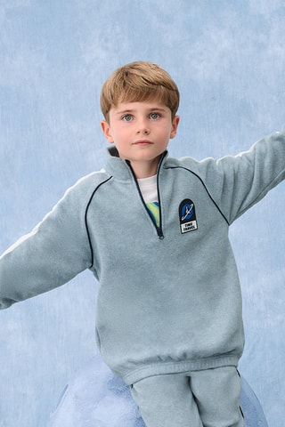 Sweat - Gris clair chiné