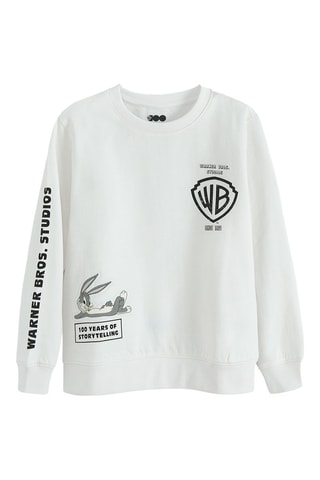 Sweat Bugs Bunny Looney Tunes - Blanc