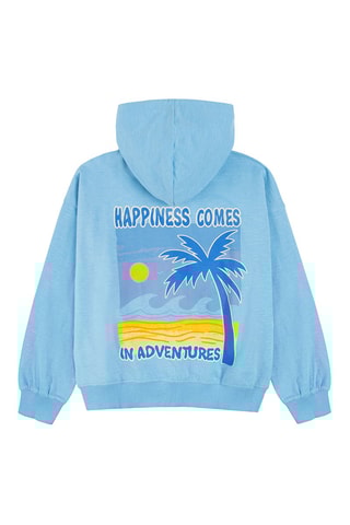 Sweat à capuche - Ciel