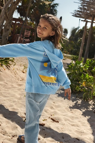 Sweat à capuche - Ciel