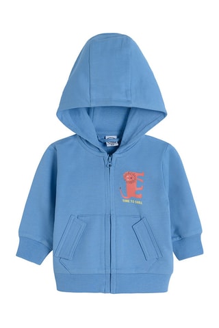 Sweat à capuche - Bleu clair