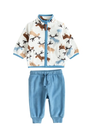 Sweat et jogging -Blanc et ciel