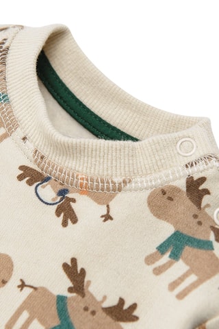 Sweat et pantalon Beige et bleu marine