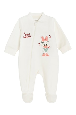 Grenouillère Daisy Disney - Blanc