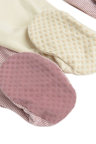 2 grenouillères - Rose