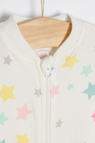 2 combinaisons - Ecru et vert d'eau