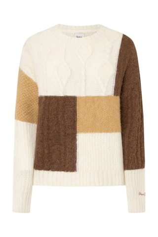 Maglia Hilary - Ecrù e marrone