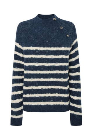 Maglia in lana e alpaca Hela - Navy