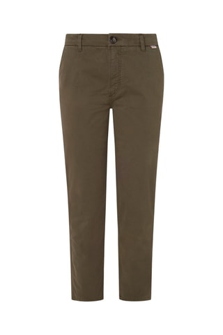 Pantaloni straight - Verde