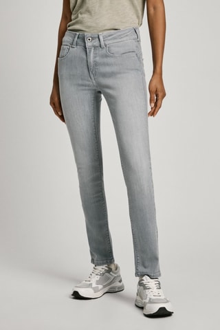 Jeans slim - Grigio chiaro