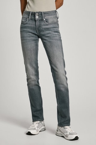 Jeans slim - Grigio chiaro