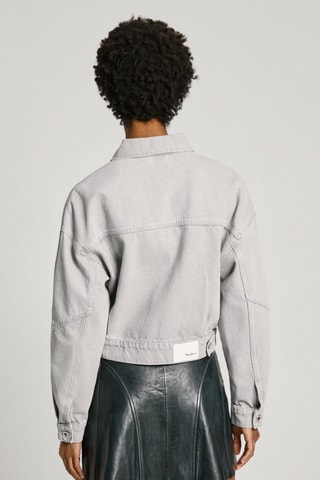 Giacca in jeans Katie - Grigio