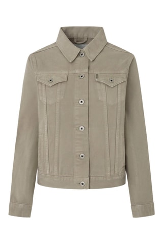 Giacca in jeans - Taupe