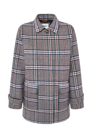 Giacca in lana Belinda - Nero e grigio chiaro