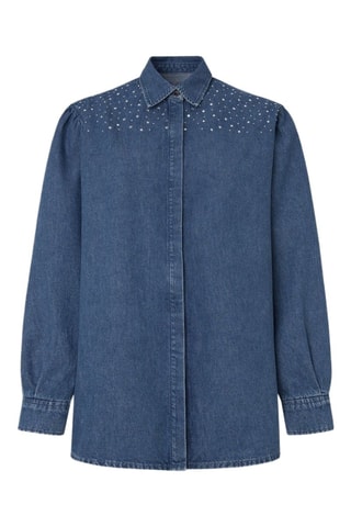 Camicia in jeans Charlie Sparkle - Blu
