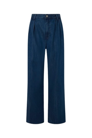 Jeans loose Pleat - Blu