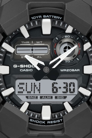 Orologio al quarzo in resina - Nero