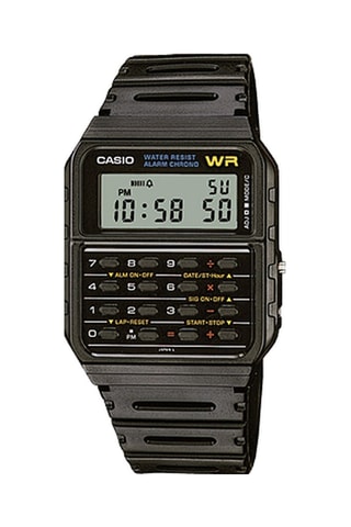 Orologio Casio Collection al quarzo in resina - Cronometro - Nero