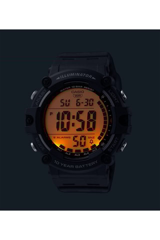 Orologio digitale in resina - Cronometro - Nero