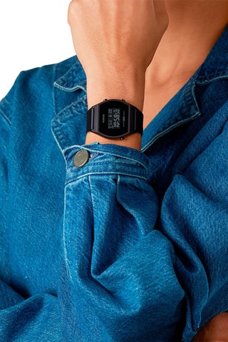 Orologio digitale in resina - Cronometro - Nero