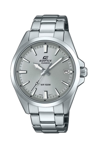 Orologio al quarzo in acciaio - Argentato