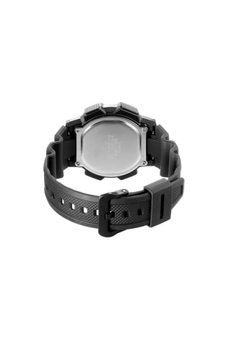 Orologio digitale in resina - Cronometro e funzione GMT - Nero