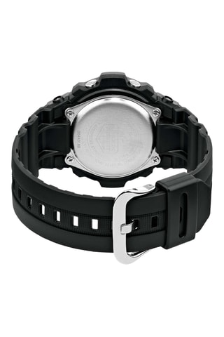 Orologio digitale e analogico in resina - Cronometro e allarme - Nero