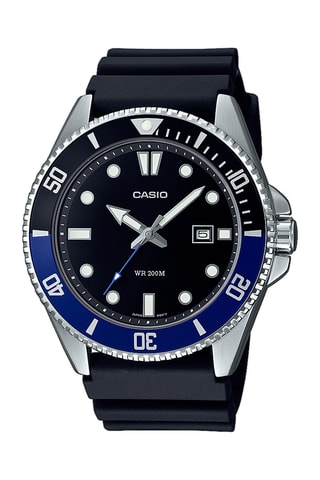 Orologio al quarzo in resina - Nero e blu