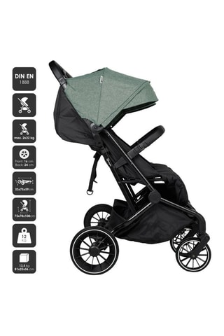 Dubbele Buggy GoTwice Groen