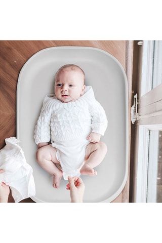 Verschoonmat zonder BPA - Grijs - 60 x 44 x 7 cm