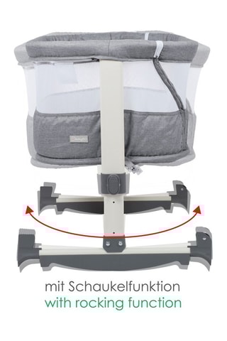 Co-sleeper Vivaldi Grijs