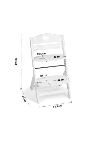 Massief Beukenhouten Kinderstoel Famille - Vanaf 10 maanden Tot 75 kg