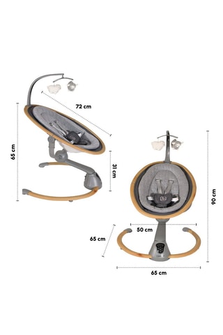 Kinderstoel Family Pro met Harnas en Adapter - Tot 75 kg