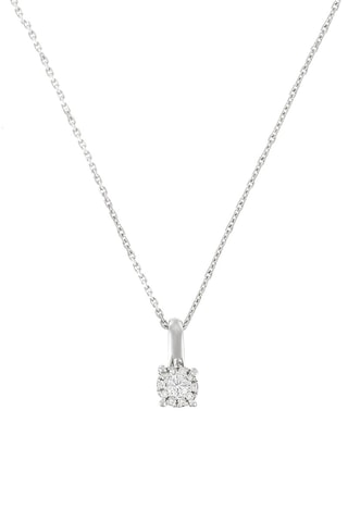 Ciondolo Akna - Oro bianco e diamanti
