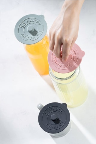 6 tampas para garrafas - 10 x 10 cm