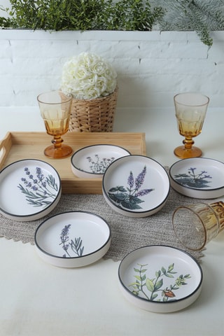 6 tigelas de cerâmica - 20 cl