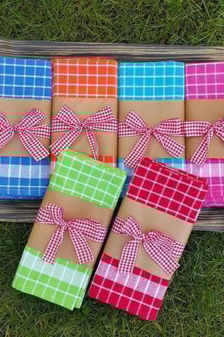 6 panos de cozinha - Multicolor