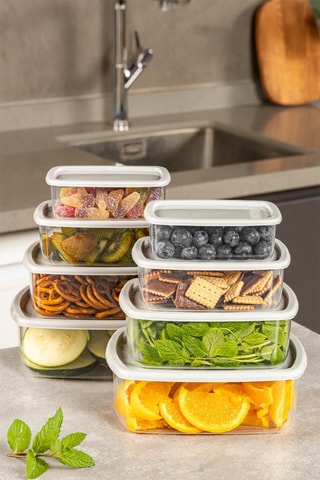 8 caixas de conservação - 25 até 120 cl