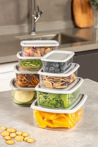 8 caixas de conservação - 25 até 120 cl