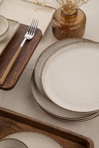 Serviço de pequeno-almoço em porcelana - 14 peças