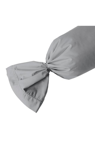 Federa cuscino alla francese in percalle di cotone 80 fili/cm² - Grigio