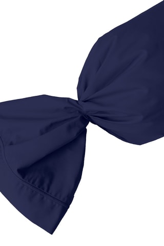 Federa cuscino alla francese in percalle di cotone 80 fili/cm² - Blu notte