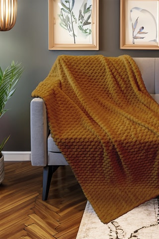 Plaid - Marrone scuro - 130 x 180 cm