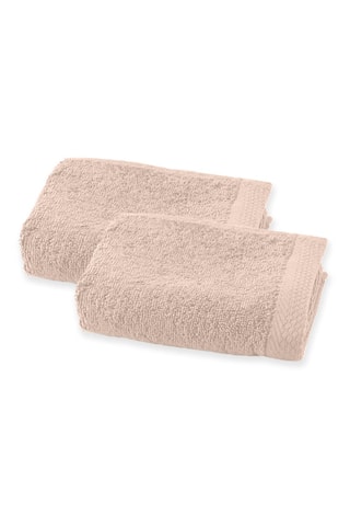 2 asciugamani ospite - Sabbia - 30 x 50 cm